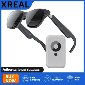 XREAL Air/Air 2/Air 2 pro Smart AR Glasses 4K 3D HD 130 Inches Space Giant Screen Private Cinema Portable 1080p View