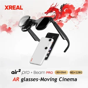 XREAL Air 2 Pro with Xreal Beam Pro AR Smart Space Glasses HD 130 Inches Space Giant Screen Private Cinema Portable 1080p View