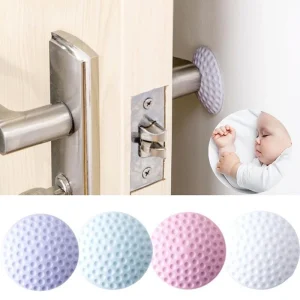 Kitchen Gadgets Accessories Mute Door Lock Wall Protective Pad Home Fenders Protection Creative Styling Home Decoration