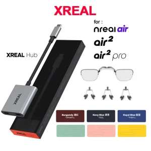 Xreal Hub for XREAL Air 2 XREAL Air 2 Pro Smart AR Glasses Accessories, and Nose pad , Eyeglasses Hood , Myopia Glasses Frame