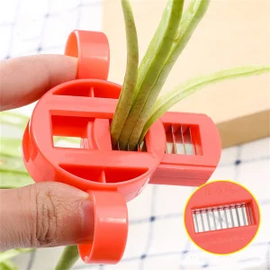 Bean Slicer Designed Just for Runner Beans Cutter Green Bean Vegetable Runner Slicer Cutter Stringer Remover Peeler Kitchen Tool