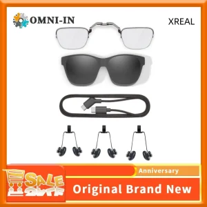 For XREAL Air Air 2 Pro Smart AR Glasses Accessories Nose pad , 1.2M Data Cable , Myopia Glasses Frame , Eyeglasses Hood