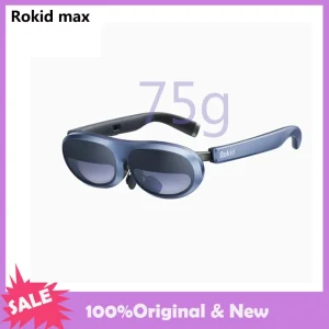 Rokid Max AR Glasses Wearable Headsets Smart Augmented Reality Glasses 1080P For Video Display Myopia Friendly Portable Massive