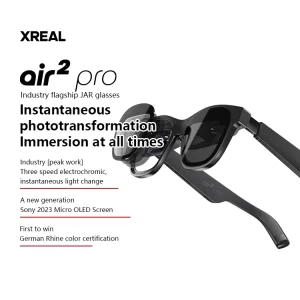 XREAL Air 2 Pro AR Smart Glasses with Beam pro HD 130 Inches Space Giant Screen Private Cinema 1080p View VS Rokid Max Glasses