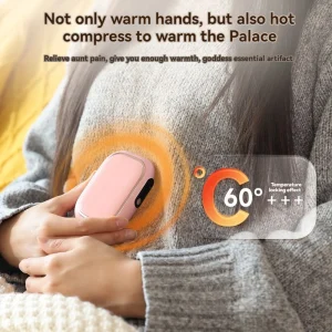 Hot New Hand Warmer Power Bank 2in1 USB Rechargeable Winter Mini Hand Warmer Electric Heater Pocket Warmer Winter Christmas Gift