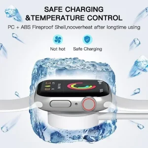 Portable Watch Wireless Charger USB Type C for Apple Watch iWatch Series S10/S9/9/8/7/6 Ultra 5/4/3/2 SE Magnetic Fast Charging