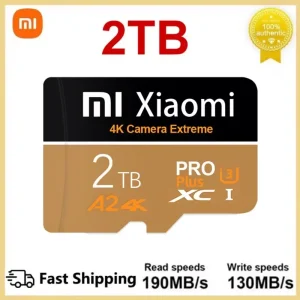 Xiaomi 100% Original 2TB 1TB Memory Cards camera SD card 128GB 256GB Micro TF/SD card Class 10 512GB flashcard for phone/tablet