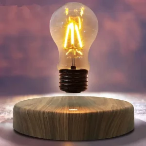 Magnetic Levitation Lamp Creativity Floating Glass LED Bulb Home Office Desk Decoration Birthday Gift Table Novelty Night Light